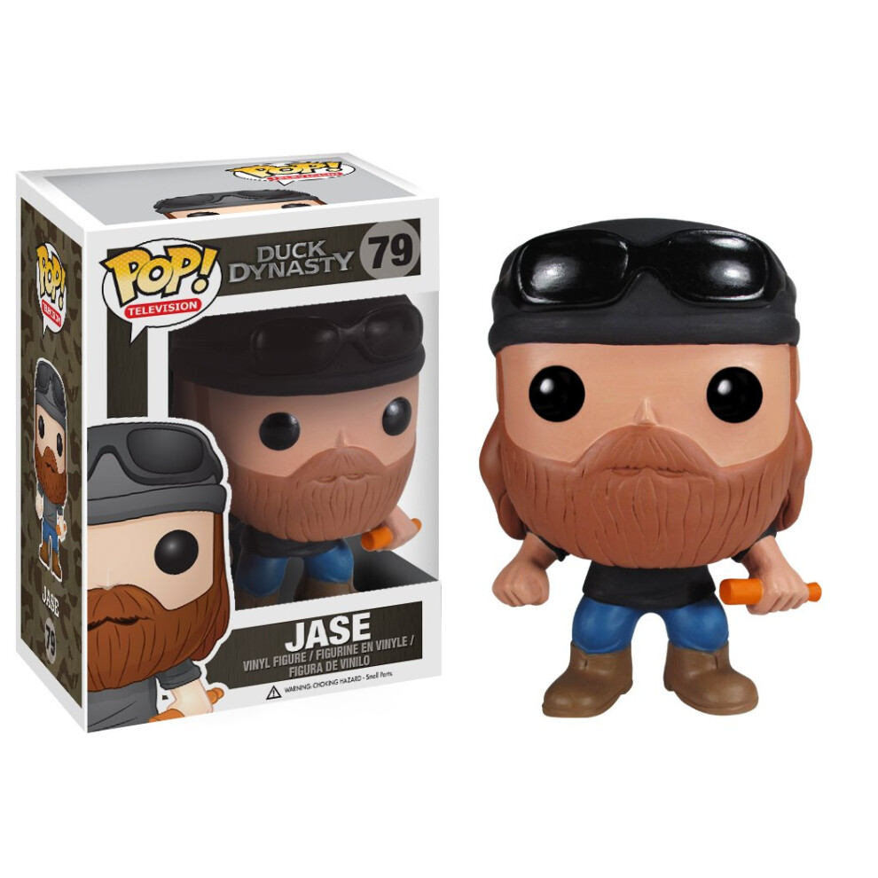 Funko Pop Televisie Vinyl Jase Robertson Duck Dynasty Actiefiguur-image