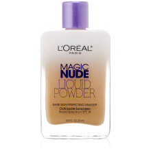 LOréal Paris Magic Nude Liquid Powder Makeup SPF 18, Natural Beige, 0.91 oz