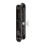 PrimeLine A 202 Diecast Black  Flush Sliding Screen Door Latch Single Pack 1