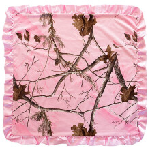 Carstens Realtree AP Babydecke, Rosa, 86,4 x 86,4 cm