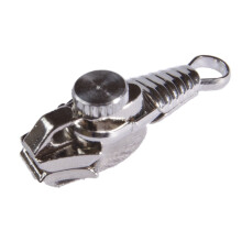 FixnZip (lille nikkel) - Se st?rrelsesguide - Universal lynl?s reparationss?t til kjoler Bukser puder - Rygs?k lynl?s udskiftning reparationss?t