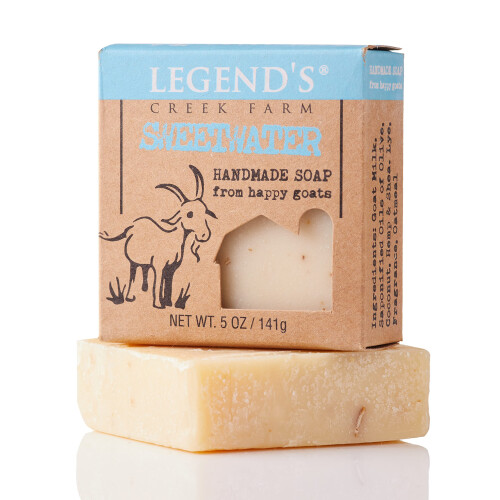 Σαπούνι Γάλακτος Κατσίκας Legend's Creek Farm - Καθαριστικό Ενυδατικό Σαπούνι 5 Oz