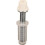 Prime-Line N 6782 Pivot superiore per porte bi-fold, nylon (2 pezzi) 1
