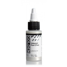 Golden High Flow Arcylic Paint 1 Ounce Iridescent Pearl Fine