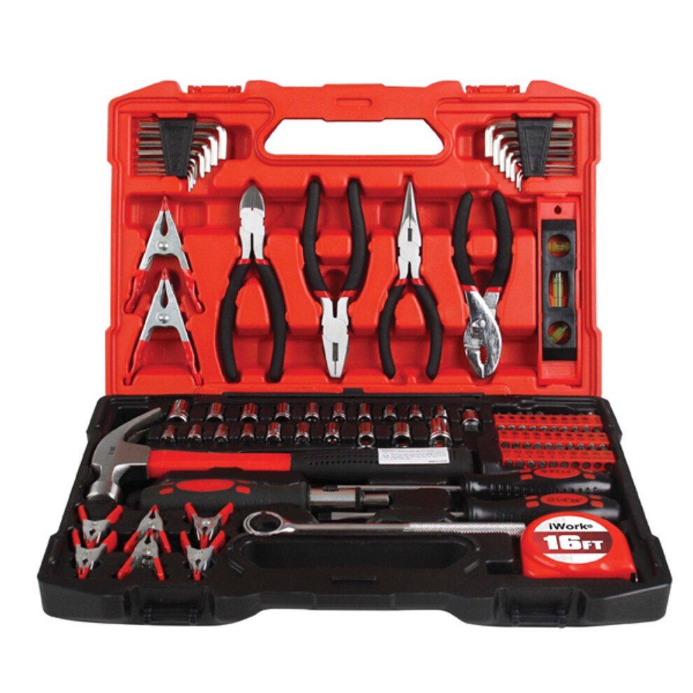 Olympia Tools 80-789 Tool Set  90-Piece  Black
