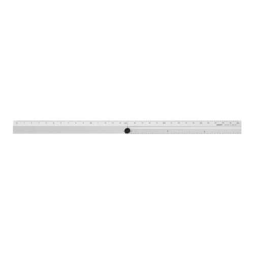 Midori Multi Aluminium Ruler 30cm Silver (42253006) 2