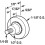 Prime-Line R 7228 1-1/8 ίντσες Λευκοί Ρόλοι Συρταριών - Nylon, 2 Τεμάχια 2