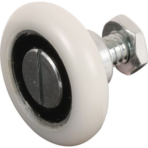 Prime-Line R 7228 1-1/8 ίντσες Λευκοί Ρόλοι Συρταριών - Nylon, 2 Τεμάχια