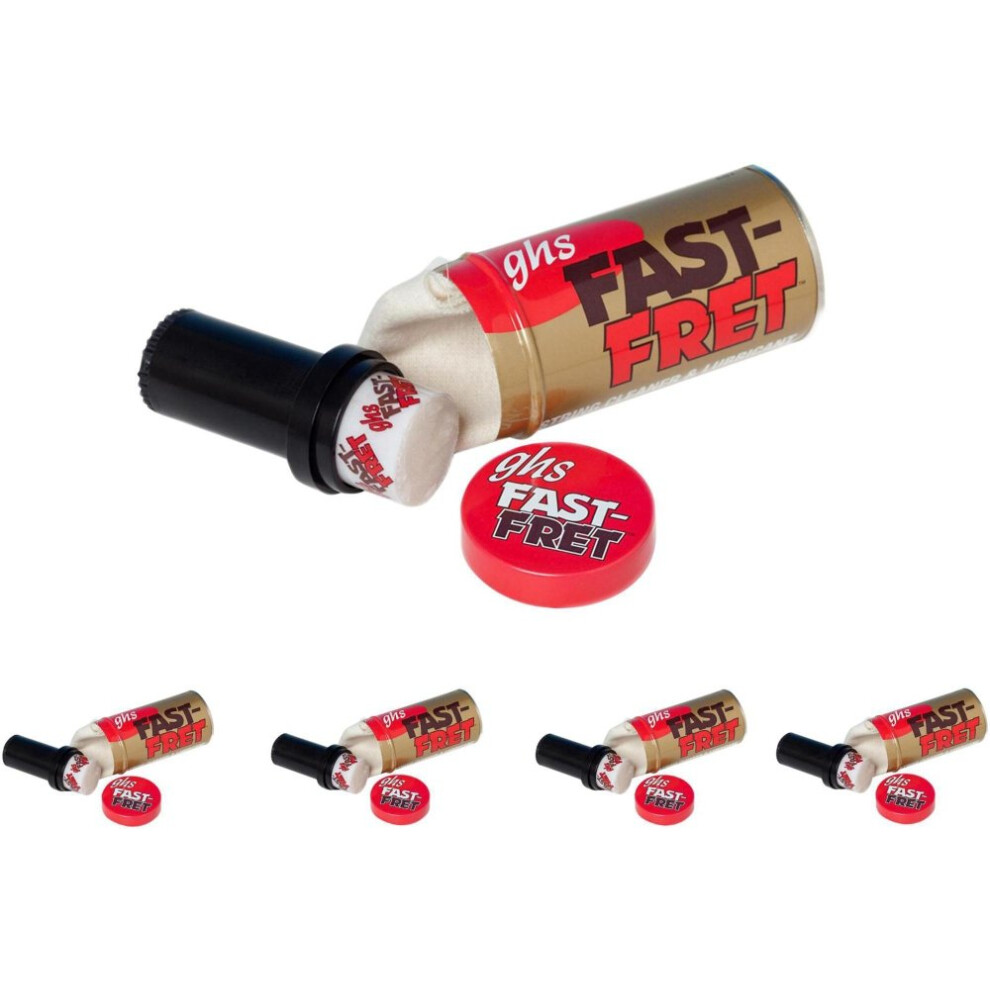 GHS Fast-Fret String Cleaner 5-Pack