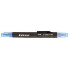 Itoya Doubleheader Calligraphy Pens-Doubleheader Calligraphy Marker 1,5 mm/3,0 mm bl