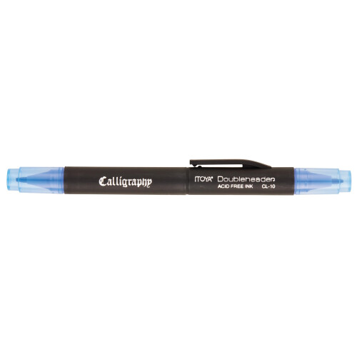 Itoya Doubleheader Calligraphy Pens-Doubleheader Calligraphy Marker 1,5 mm/3,0 mm bl