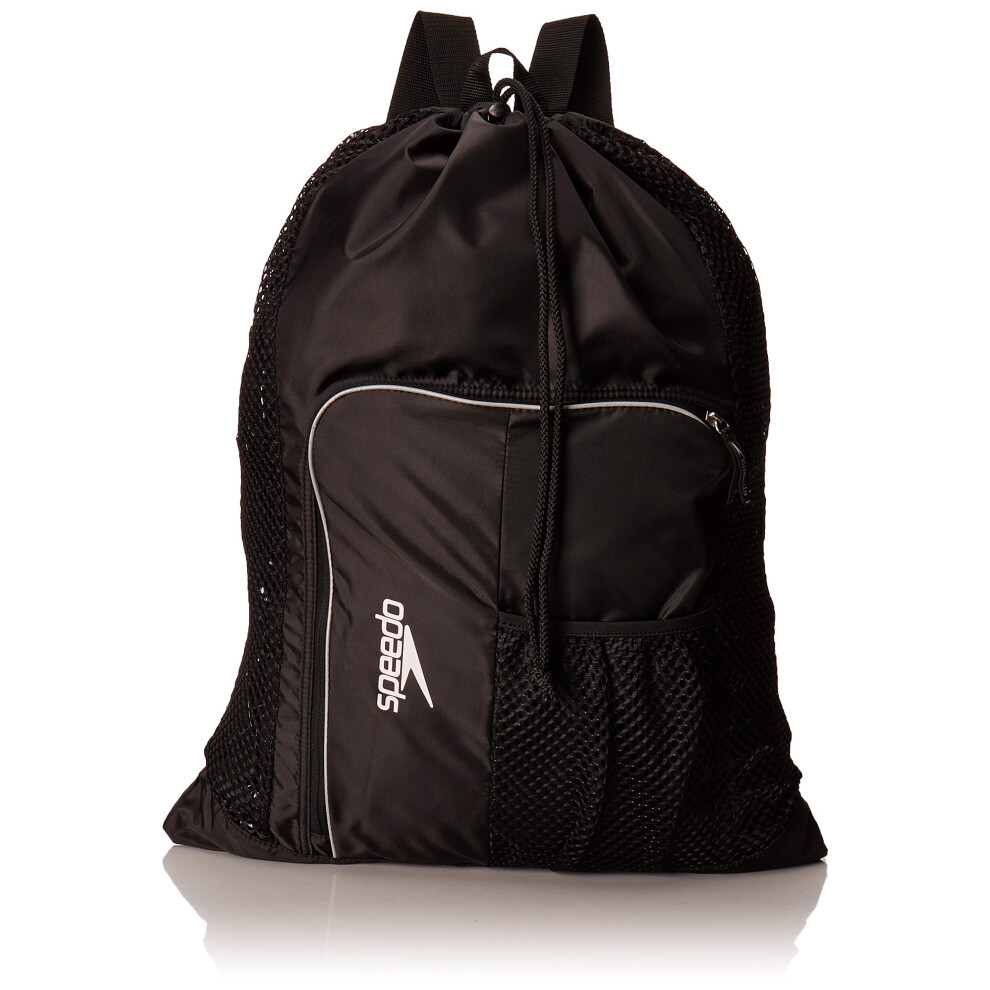 Speedo Unisex-Adult Deluxe Ventilator Mesh Equipment Bag Speedo Black