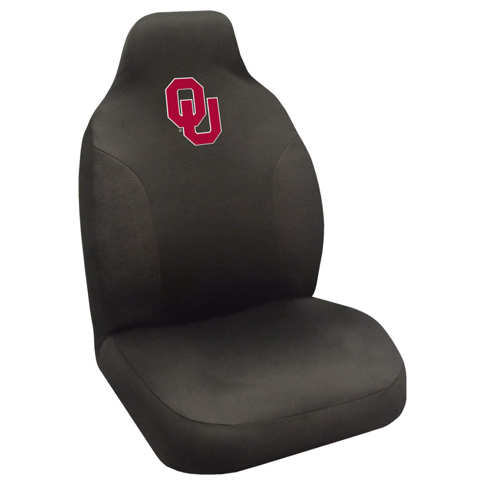 Fanmats 15065 Oklahoma Sooners Embroidered Seat Cover 842989050658