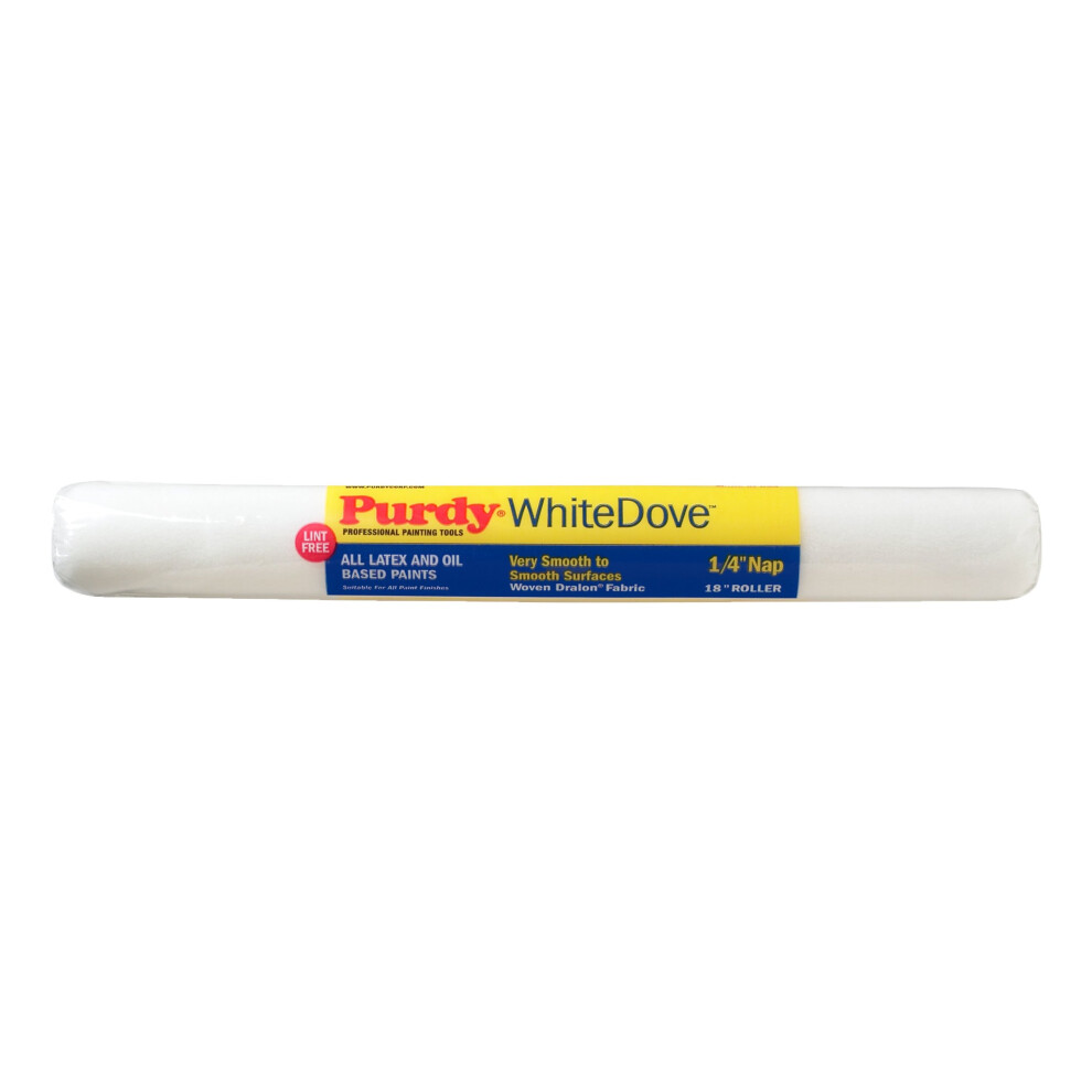 Purdy 144662181 White Dove roller Cover  18 inch x 1/4 inch nap