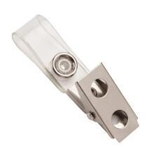 Paquete de 12 clips para credenciales de Office Depot 68012