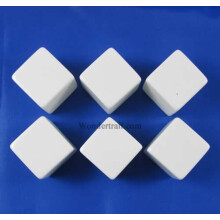 Juego de Dados Blancos D6 Vacíos de 25mm con Stickers (6)
