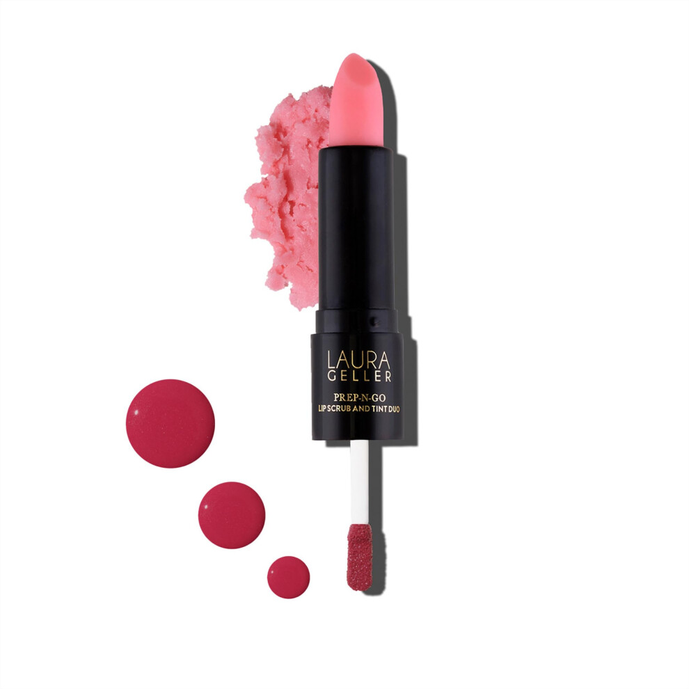 Laura Geller Beauty Laura Geller New York Prep-N-Go Lip Scrub And Gloss Tint Duo, Top Tier