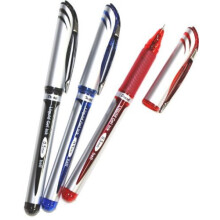 Pentel Energel stick -nestem  inen geelikyn   0,5 mm ohutk  rkinen musta, sininen, punainen, musteella ja valolla varustettu 3 kpl:n setti (mukana a