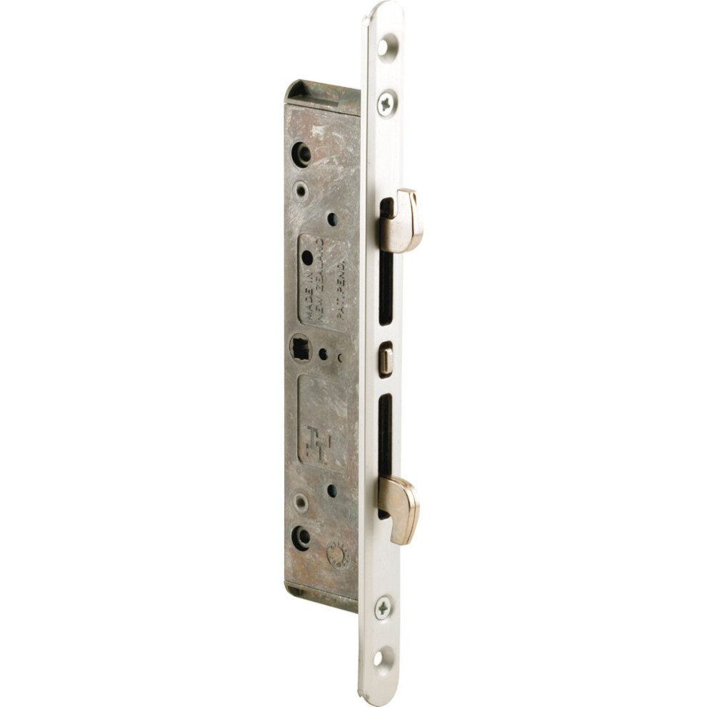 Loquet     mortaise     entra   nement carr    Prime-Line E 2192 de 7/32 po Serrure multipoint pour porte coulissante 7-13/16 po Blanc