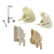Prime-Line H 3719 Sash Balance End Guide Kit Most Common Tops and Bottom Guides (1 Set)