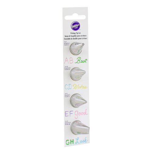 Wilton 4-teiliges Schreibspitzen-Set