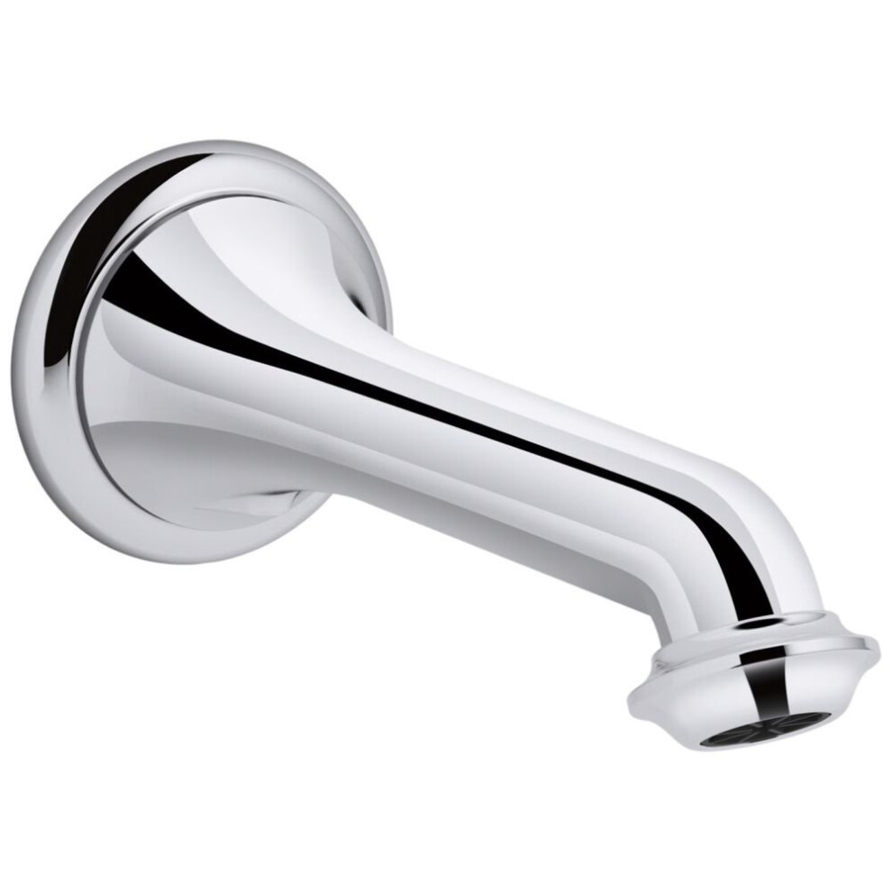 Photos - Other Bathroom Accessories KOHLER K-72792-CP Artifacts Wall-Mount Bath Spout with Turned Design Less Handles Polished Chrome