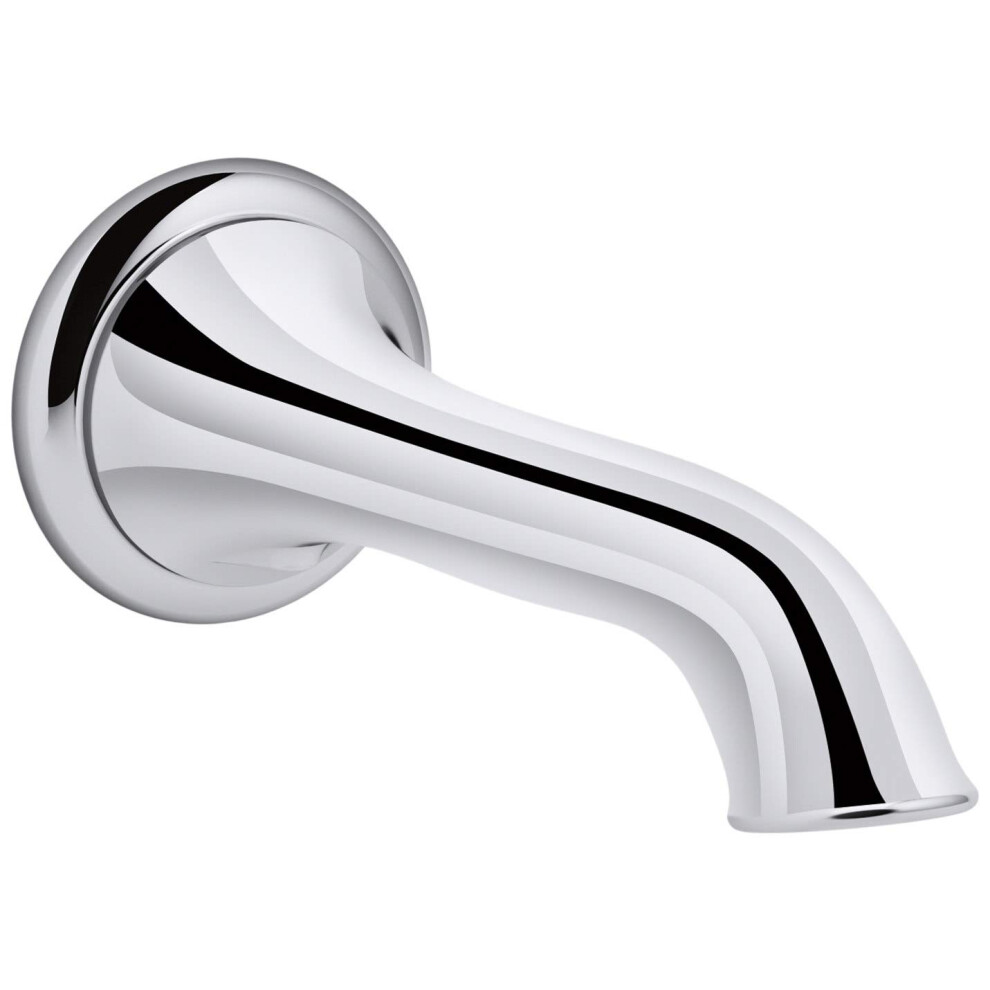 Photos - Other Bathroom Accessories Kohler K-72791-CP Artifacts Wall-Mount Bath Spout with Flare Design Less Handles Polished Chrome One Size