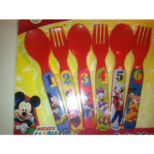 Disney Σετ Πιρούνι & Κουτάλι Mickey Mouse Έξι Τεμαχίων 1