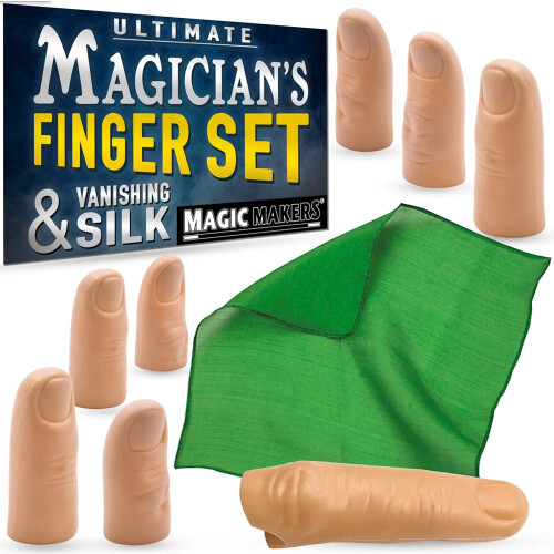 Magic Makers Ultimate Magician's Finger Set - Include 4 degete ?i 4 degete