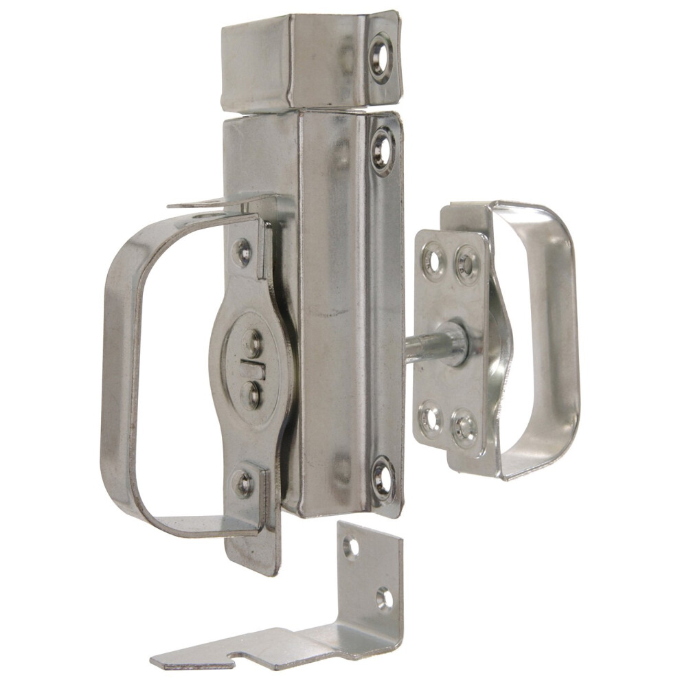 The Hillman Group 851904 Swinging Door Latch- Zinc Plated 1-Pack 008236912753