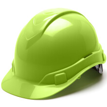 Capacete Pyramex Ridgeline Estilo Boné, Suspensão de 6 Pontos, Alta Visibilidade Lima
