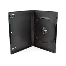 25 Πακέτο Maxtek Μαύρες Θήκες DVD 14mm με Διαφανή Εξωτερική Σακούλα