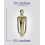 The Hillman Group 852394 6-1/2 """" D?rknoker - Solid messing - Lys messing finish 1 -pack 3