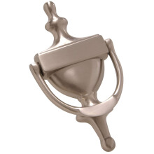 Hardware Essentials 852724 Satijnnikkel Deurklopper 7-Inch
