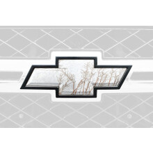 Mossy Oak Graphics  14010-WB Universal-Auto-Emblem-Haut  einfach anzubringende Vinylfolie  passend fr jedes Auto-Emblem auf LKWs, Autos oder SUVs