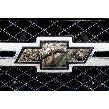 Mossy Oak Graphics - 14010-TS Universal Treestand Auto Emblem Skin - Eenvoudig te installeren Vinyl Wrap - Past op elk auto-embleem op vrachtwagens,
