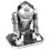 Fascinations Metal Earth Star Wars R2D2 3D Μεταλλικό Μοντέλο 4