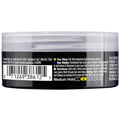 Loreal Studio Putty Overworked 1,7 Unzen (50 ml) (6er-Pack) 1