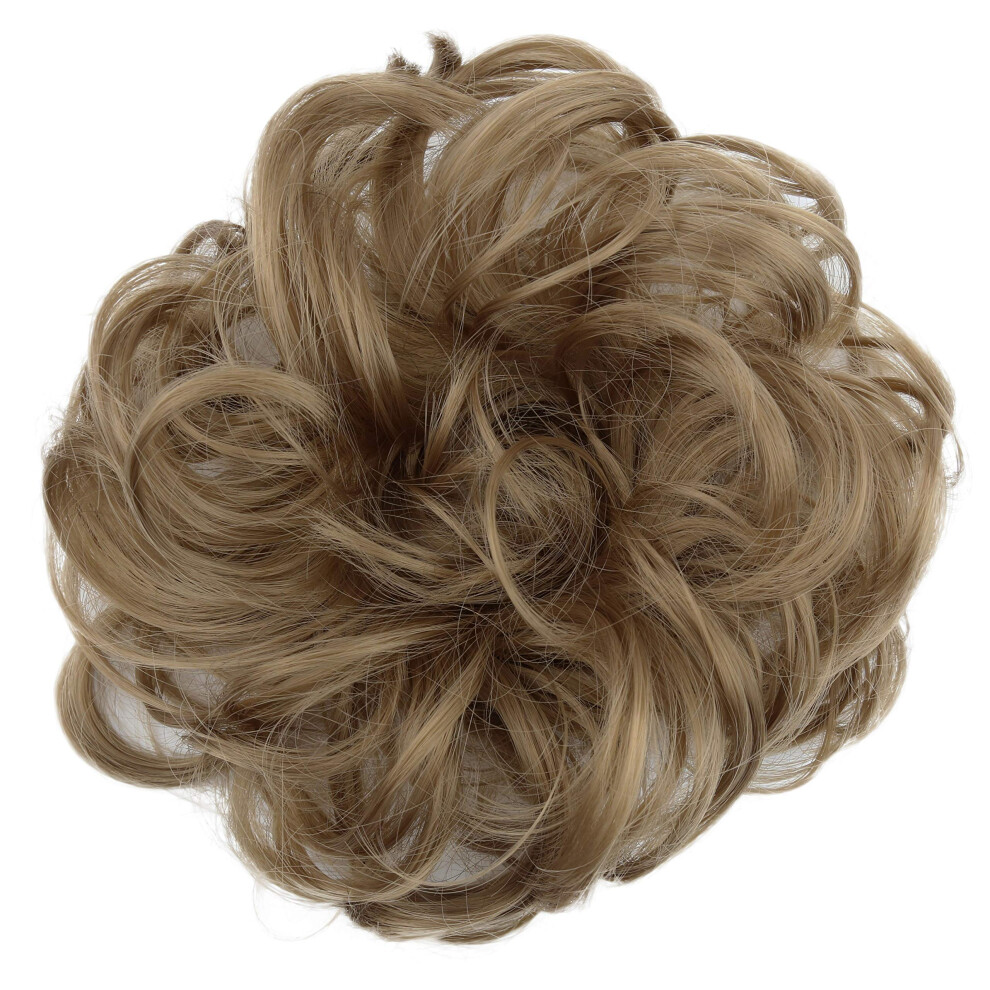 Caisha Unisex By Prettyshop Messy Scrunchie Bun Voluminous Wavy Hairpiece Hea
