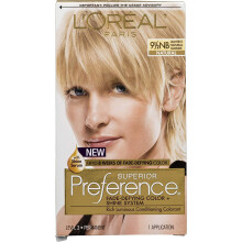 L'Oreal Superior Preference - 9-1/2NB Φωτεινός Φυσικός Ξανθός (Φυσικό) 1 Τεμάχιο (Συσκευασία 4)