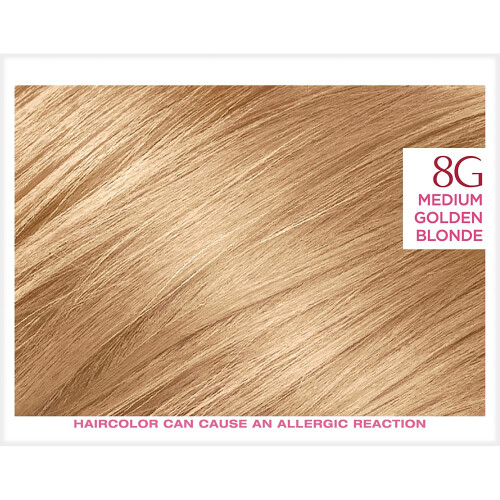 L’Oréal Paris L'Oreal Paris Excellence Crème Triple Skydd Färg 8G Medium Guldblond 1