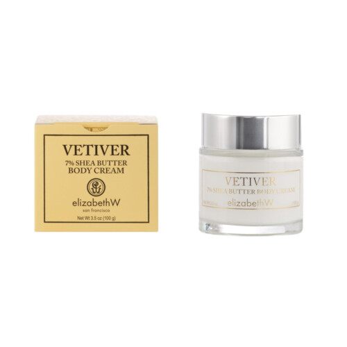 Elizabeth W, Κρέμα Σώματος Vetiver, 3.5 Ουγγιές