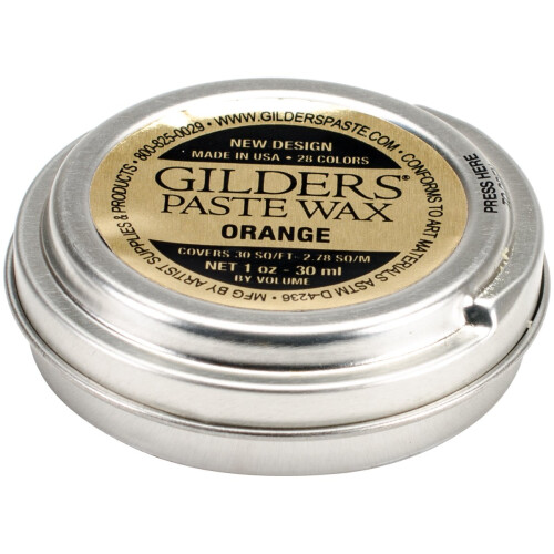Gilders Paste barock konst 1.5-ounce orange