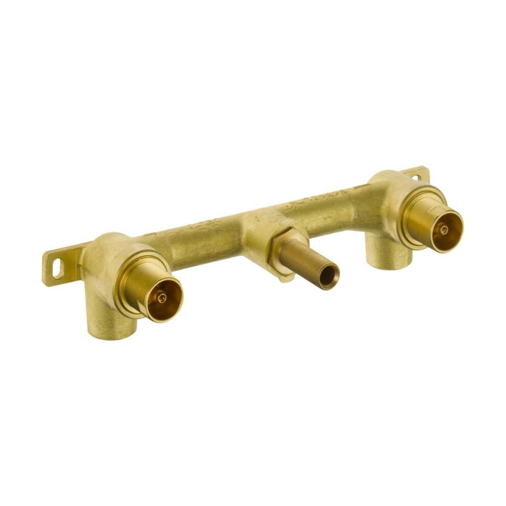 Delta Faucet Wall-Mount Rough-In Valve For Delta 2-Handle Wall-Mount Bathroom Faucets R3500-Wl 034449711098