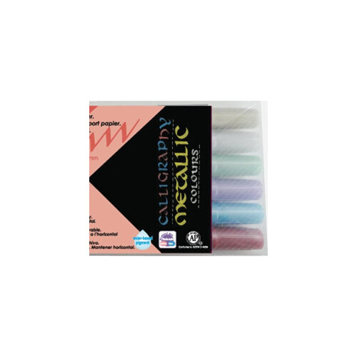 Zig MS-8400/6V Marker, 6 Stck (1 Stck), metallisch, sortiert 2