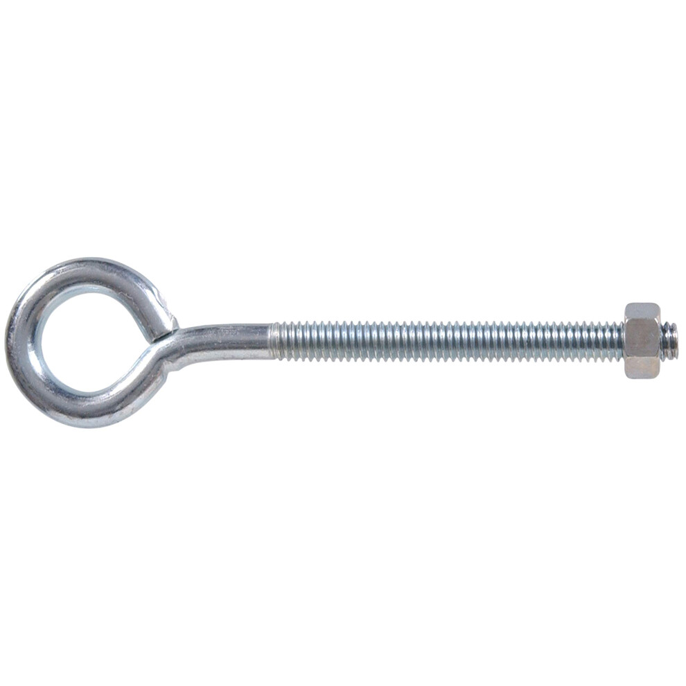 The Hillman Group 518 Eyebolts With Nuts 5/16 X 5-Inch 5-Pack Zinc 008236000504