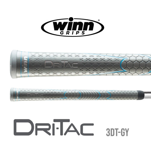 Winn Grips Dri-Tac 13Τεμαχίων Γυναικείος/Ανδρικός Grip Μικρού Μεγέθους (-1/32") Γκρι 1
