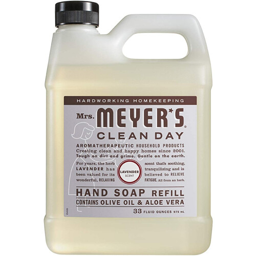 Mrs. Meyer's Clean Day Υγρό Σαπούνι Χεριών Ανταλλακτικό Λεβάντα 33 Fl Oz (Συσκευασία 2) 1