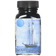 A Noodler's Ink jratlti a Blue Nosed Bear palackozott tintt