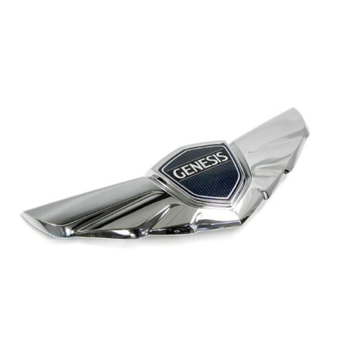 Hyundai Hyundai Motors Genuine New Front Wing Hood Bonnet Emblem 18.4cm(7.2"") 1-pc For 2011 2012 2013 Hyundai Genesis Sedan